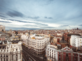 Vuelven las grúas a la capital, según el informe ‘Madrid desde el cielo’ de CBRE