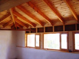 Un tejado de madera con protección térmica puede elevar la temperatura del techo entre 6ºC y 8ºC