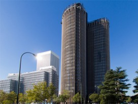 El rascacielos de oficinas Torre Europa de Madrid se convierte en el edificio más inteligente de la ciudad con Philips Lighting