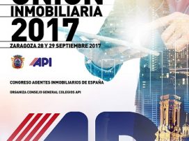 200 profesionales ya inscritos en el VI Congreso Nacional de los Agentes de la Propiedad Inmobiliaria de Zaragoza