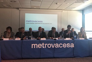 La Junta General de Metrovacesa aprueba un dividendo de 50 millones de euros